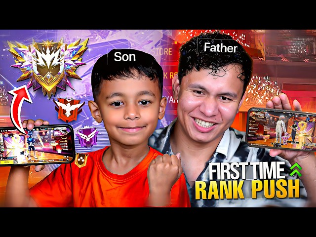 Rank up in Free Fire with My Son ❤️ Tonde Pasa