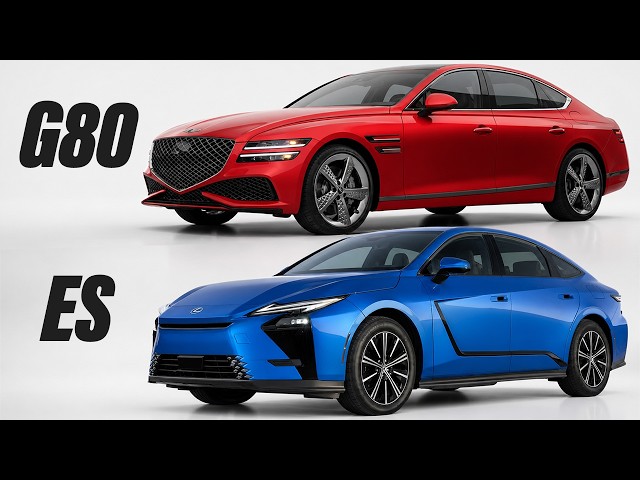 Совершенно новый Lexus ES против Genesis G80 — что выбрать и почему?