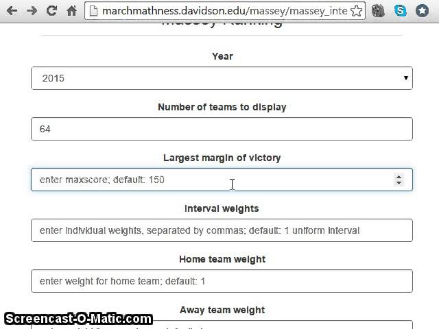 March Madness