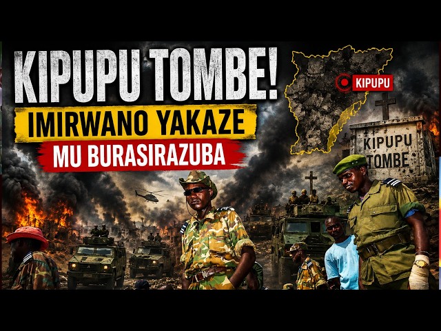 Amakuru yamugitondo AFC /M23 yafashe KIPUPU Wazalendo FARDC FDNB Bakiza amaguru