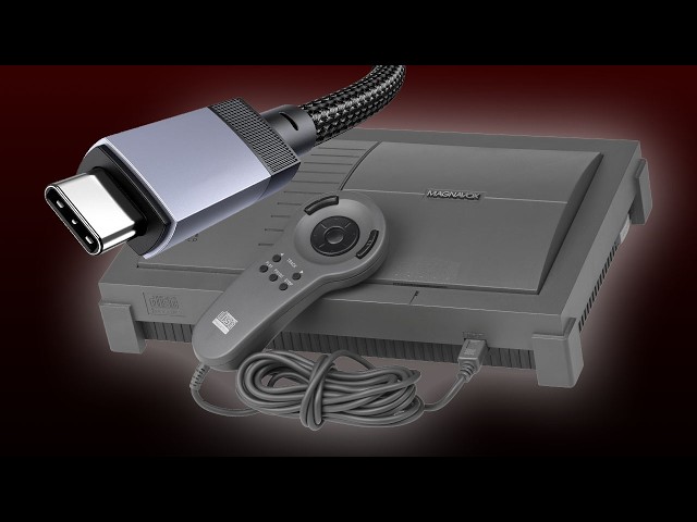 Running the Philips CD-i off USB-C... because why not?