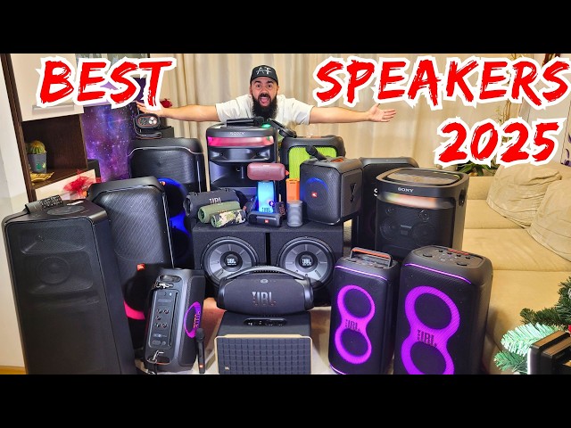 BEST Speakers JBL Partybox Ultimate, 710, 1000, LG XL9T, Sony ULT10,  XV900, JBL Boombox 3