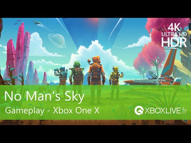 [4K HDR] No Man's Sky | Gameplay Graphic Mode on Xbox One X