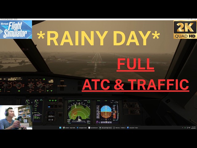 FLY A321 with FULL ATC & TRAFFIC in Microsoft Flight Simulator: DA NANG ✈ HA NOI