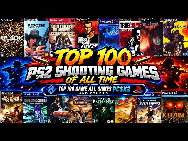 TOP 100 PS2 Shooting Games of All Time | Best PlayStation 2 Games