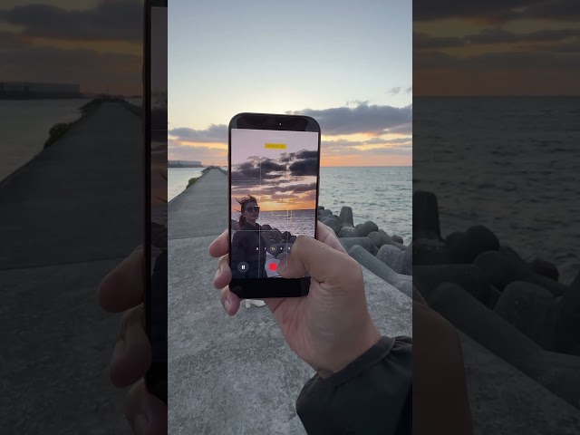 Sunset video tutorial 🎥🌅✨#iphone17pro #sunset #sunsethunter #sunsetsniper