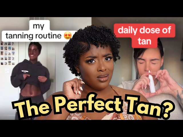 Tans Are Getting Suspiciously Dark…