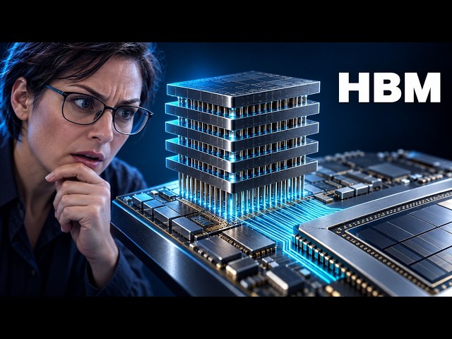 HBM Explained: How Stacked Memory Feeds an AI GPU
