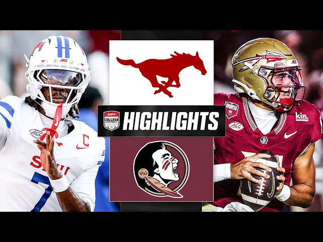 THE POWER OUTAGE GAME 🤯 SMU vs. Florida State | Full Game Highlights | ESPN College Football