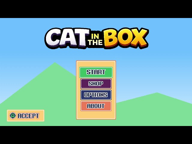 Cat in the Box | Dynamic/Music Menu | XBOX SERIES S