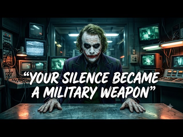 YOUR SILENCE BECAME YOUR DEADLIEST WEAPON — JOKER’S DARKEST LESSON