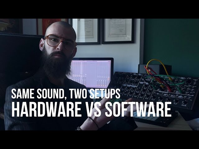 Building an Hypnotic Techno Patch // On both Hardware and Software