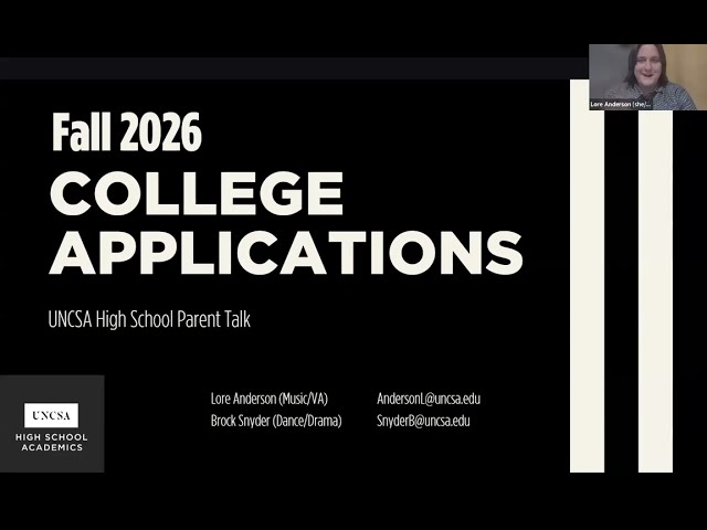 Coffee Talk: College Application