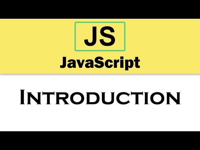 #0 JavaScript Tutorial | Introduction