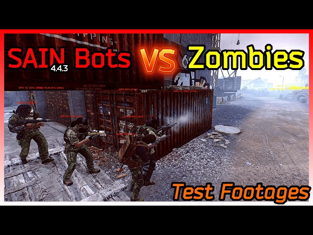 SAIN Bots Vs Zombies (SAIN 4.4.3)