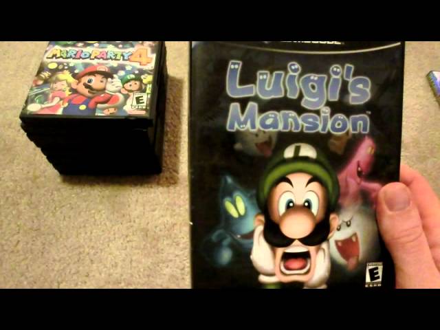 My Gamecube Game Collection