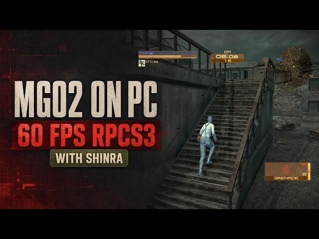 Metal Gear Online 2 on PC — 60 FPS RPCS3 Gameplay with Shinra