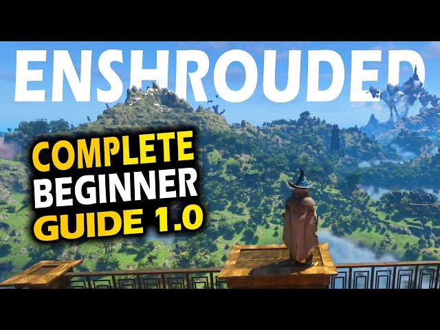 Enshrouded Beginner Guide | Secrets, Legendary Glider, Upgrades and More!