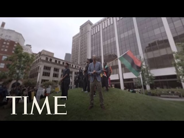 Go Inside a Republican Convention Protest | 360 Video | TIME