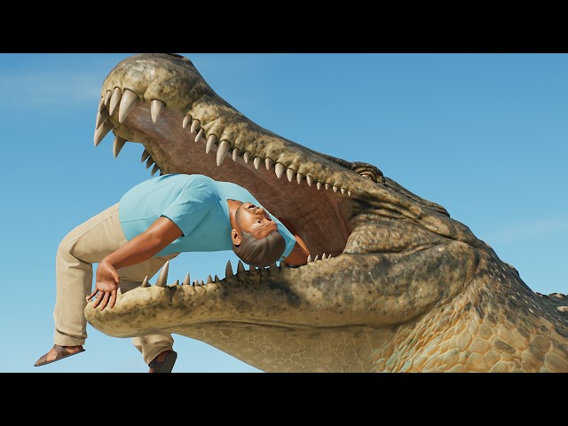 ALL Crocodillia Coast DLC Dinosaur Showcase | Jurassic World Evolution 3