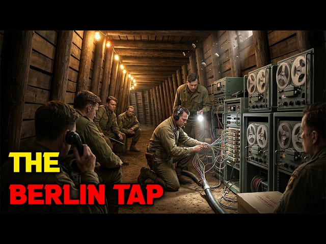 The Tunnel Built to Steal Soviet Secrets Beneath Berlin (Cold War Story)
