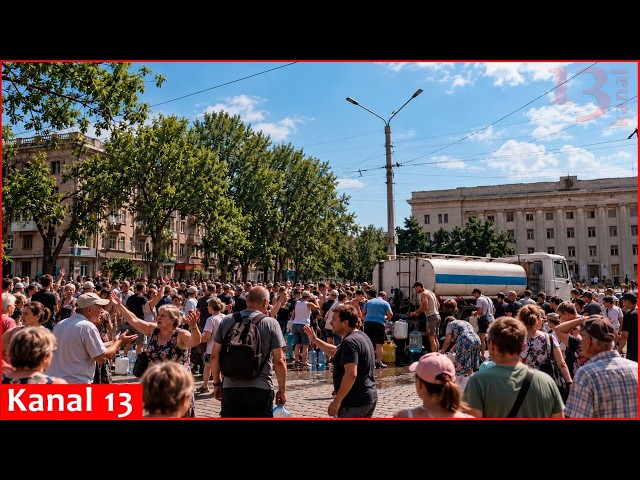 The uprising against Russia is intensifying in the occupied territories of Ukraine