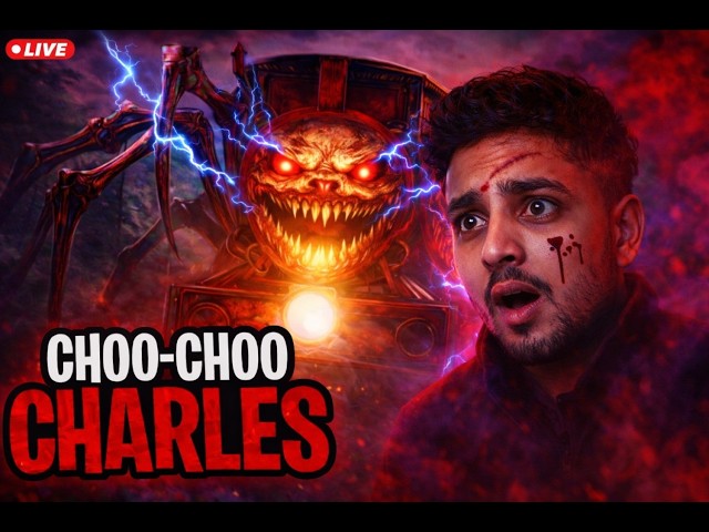 I Faced Choo Choo Charles LIVE Jumpscare 😱 #horrorgaming #shorts #shortsfeed #childrensrhyme