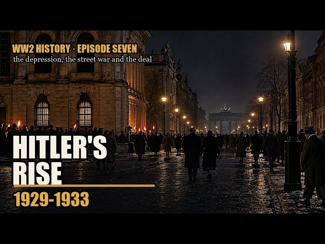 WW2 History, Episode 7: Hitler's Rise | From the Crash to the Chancellery, 1929 to 1933