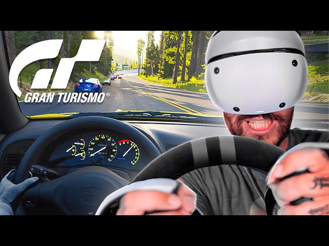 GRAN TURISMO 7 on PS VR2 IS INSANE!