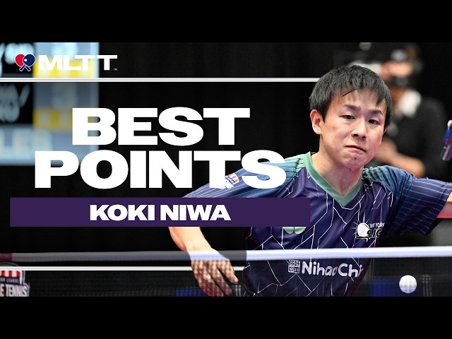 KOKI NIWA BEST POINTS | Major League Table Tennis Highlights | Week 2 | Season 4