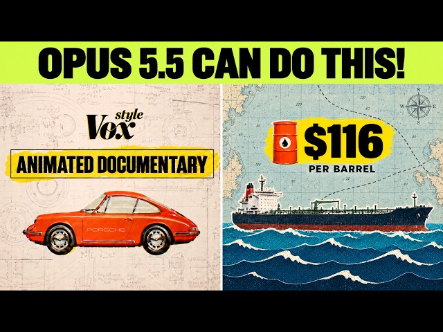 I Made Vox-Style Motion Graphics Using Only Opus 5.5 & Remotion