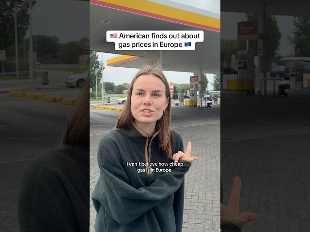 American finds out about gas prices in Europe 🇺🇸