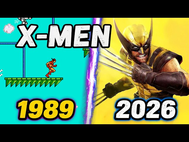 Evolution of X-Men Games 1989–2026 | From Uncanny to Wolverine | Cancelled Games, Ports & Crossovers