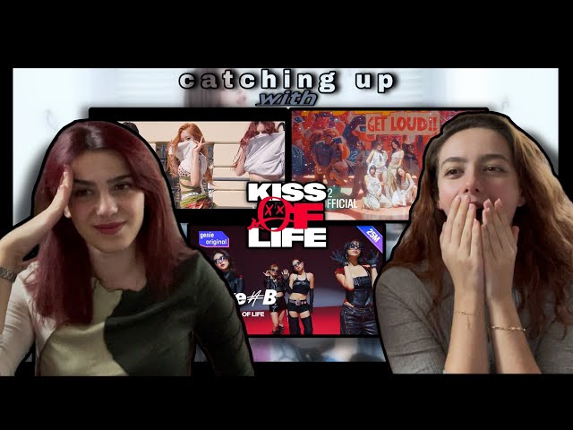 KISS OF LIFE CATCH UP | Sticky, Get Loud, Igloo Reaction | el & inna