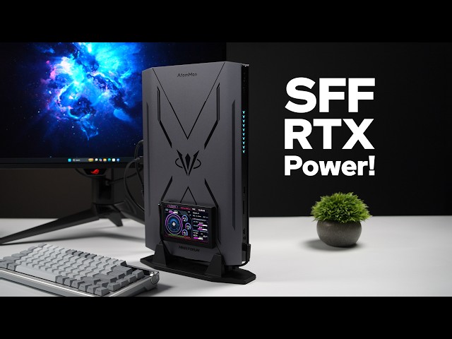 A SFF Gaming PC With 24 Cores and RTX Power Plays It ALL!