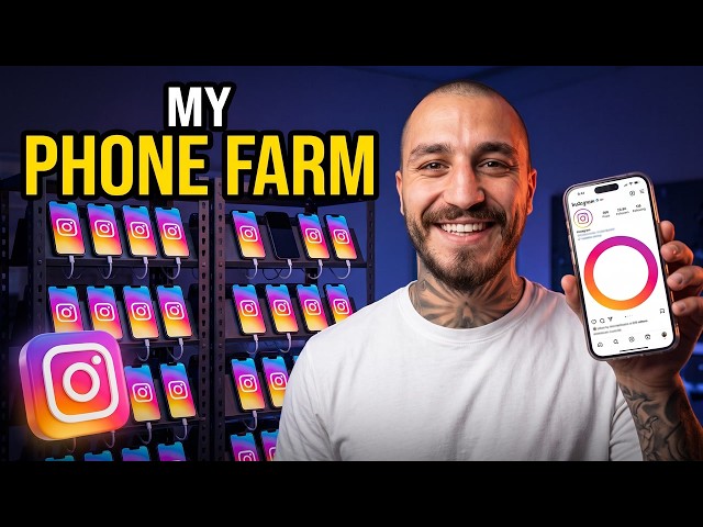 AI OFM FULL COURSE #4 — How I Run 1000 Instagram Accounts With a Cloud Phone Farm