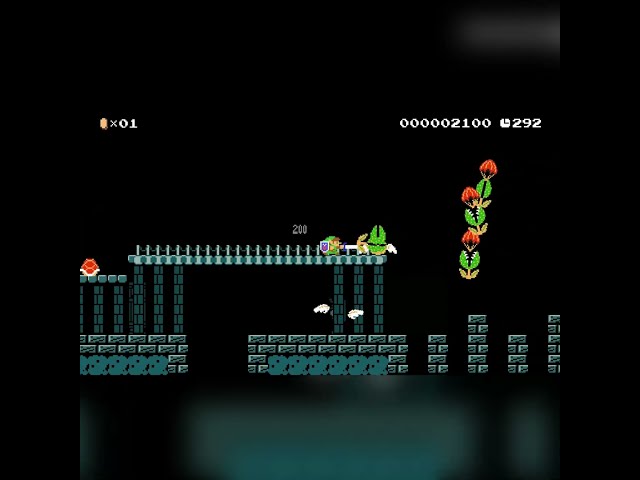 Zelda/ parkour by yoka19 #shorts 🍄Super Mario Maker 2 ◆ Switch 2 ◆ No Commentary #edk