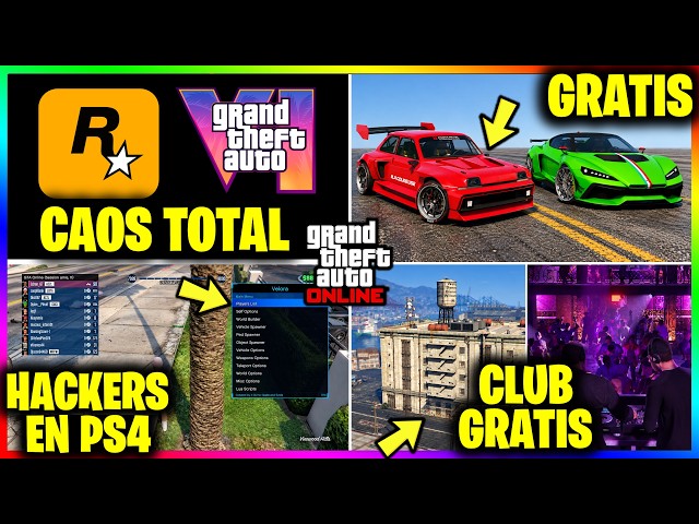NEW UPDATE! OFFICIAL GTA 6 INFO! PS4 HACKERS! FREE CLUB! GTA 6 LEAK! GTA Online