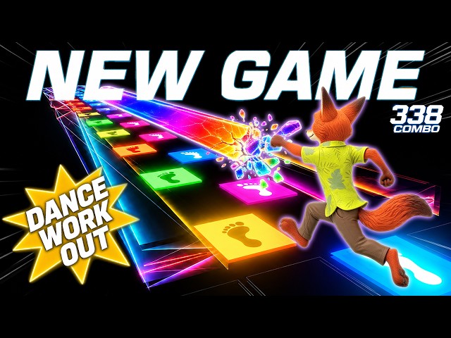 4K Immersive Interactive Warm-up | 🐰🦊ZOOTOPIA Dance Workout🕺  | Viral Challenge | Brain Break