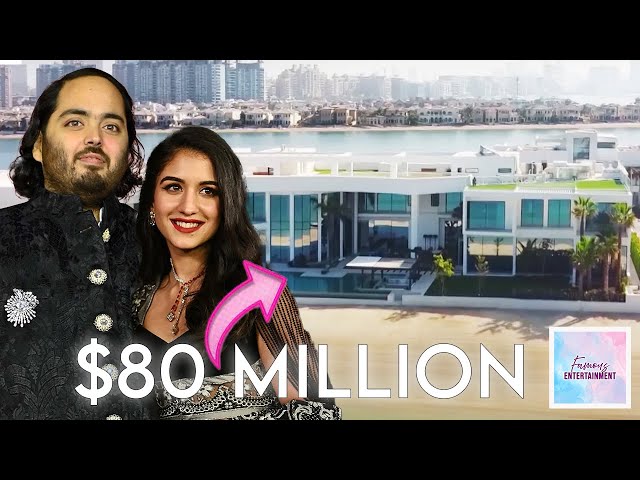Anant Ambani & Radhika Merchant $80 Million Dubai Mansion & Wedding w. Justin Bieber | House Tour
