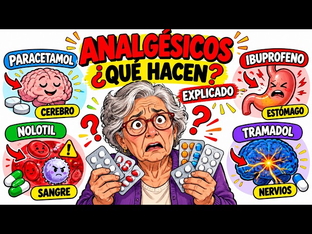 Cada Tipo de Analgésico Explicado: Sus Efectos en el Cerebro, Hígado y Riñones