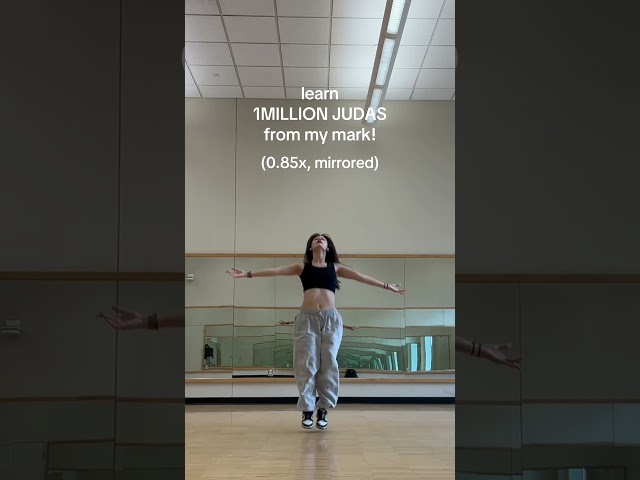 1MILLION Judas Dance Tutorial Mirrored | cathcovs