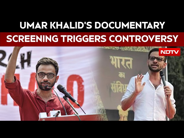 Umar Khalid News | Umar Khalid's Documentary Screening Sparks Row At Bengaluru Law University