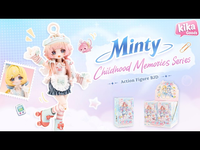 Unboxing Minty Childhood Memories Series 1/12 Action Figure BJD Blind Box #kikagoods #bjd #blindbox