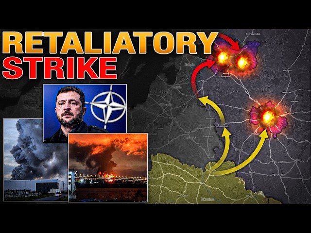 520 DRONES HIT ST. PETERSBURG via NATO Airspace — Point of No Return ✈️💥 Military Summary 2026.10.18