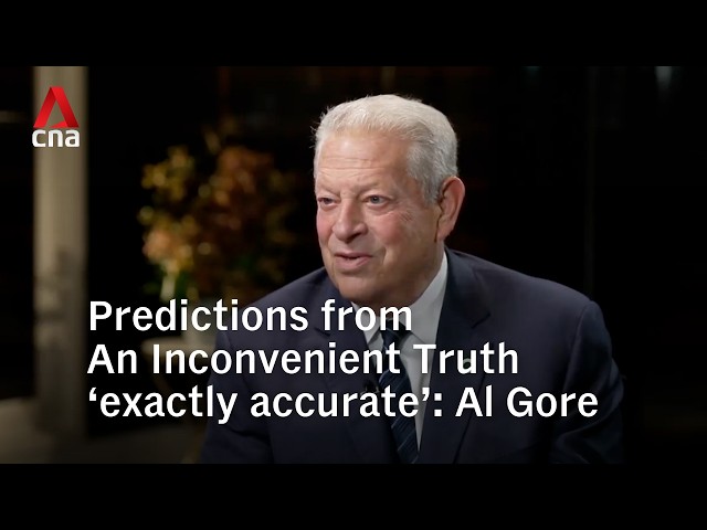 Interview with former US Vice-President Al Gore on climate disaster | Full