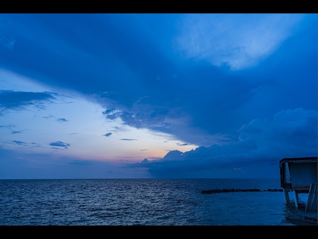 St. Regis Maldives Overwater Villa Sunset Timelapse (8k)
