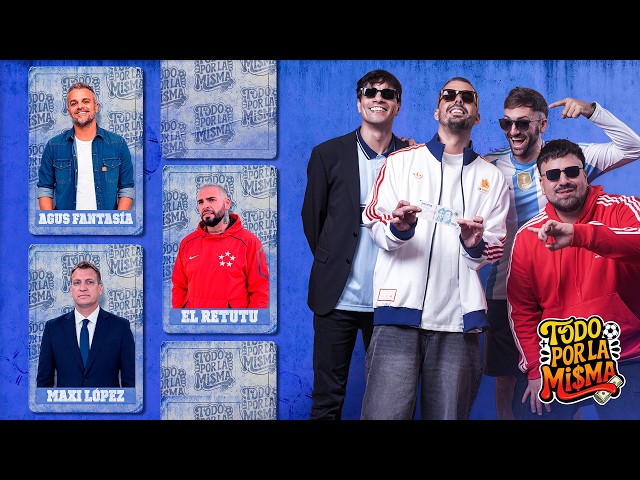 TODO POR LA MISMA en vivo | AGUS FANTASÍA | EL RETUTU | MAXI LÓPEZ | Mati, Nahuel, Santi y Jota !