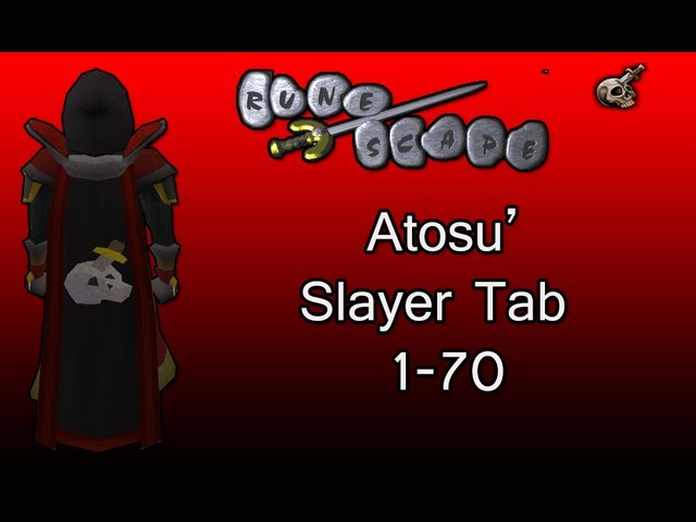 Slayer Tab and Progress Runescape 2007 Episode 1