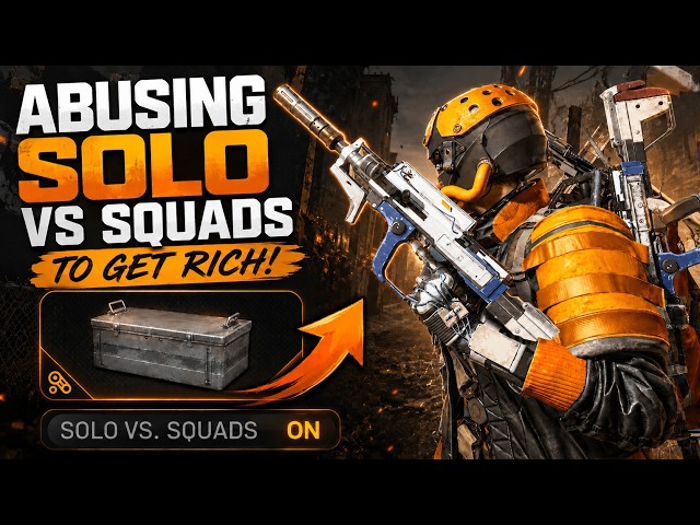 ABUSING SOLO vs SQUADS made ME EXTREMELY RICH (ZERO to HERO) ARC RAIDERS